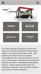 Mobile Screenshot of frisianindustries.com